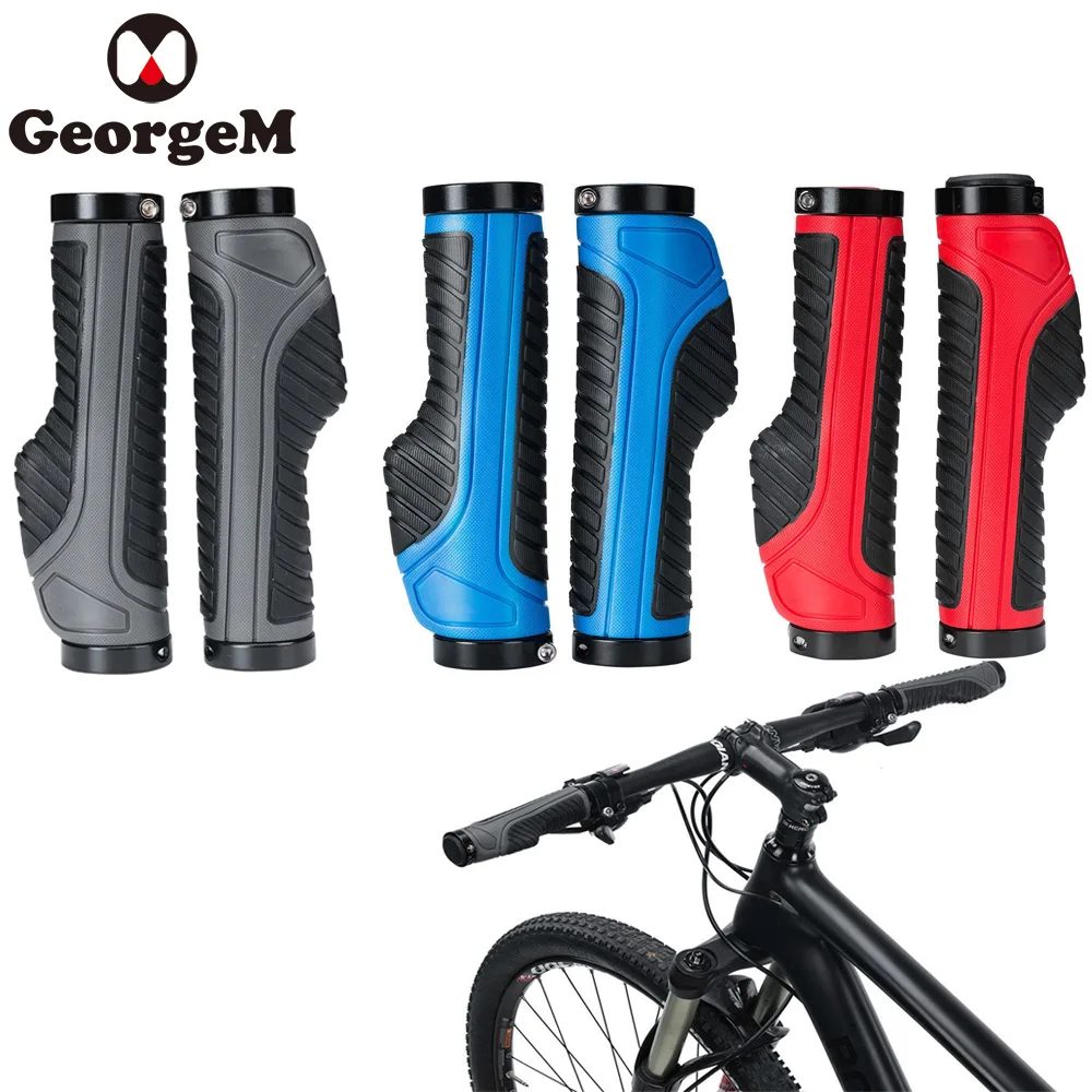 1 пара эргономичные ручки Нескользящие велосипедные с двойной фиксацией для руля