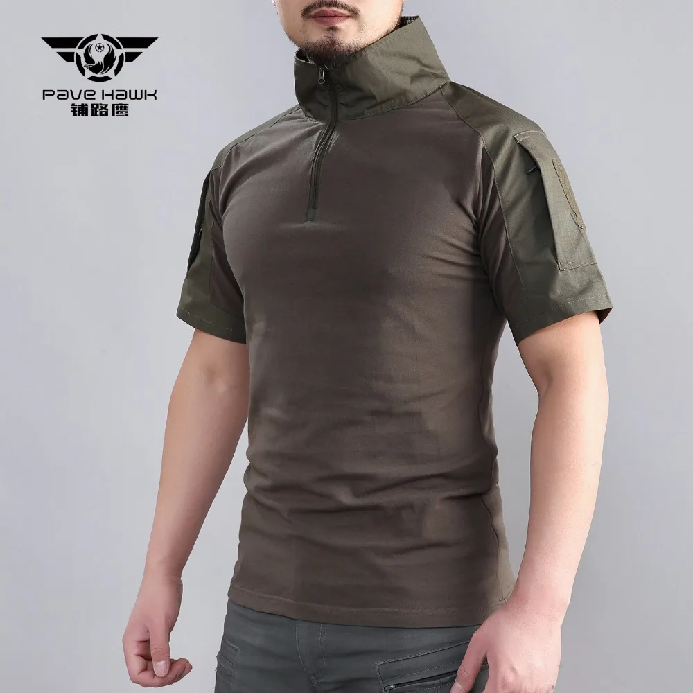 Армейский вентилятор CS тактическая Cmouflage одежда топы для улицы лето Кемпинг