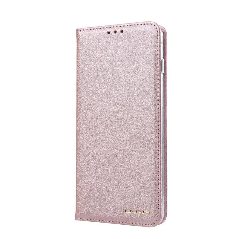 Rose Gold Чехол S10 Plus S10e для samsung S7 Edge, S8, S9, S10 Plus, чехол для samsung Galaxy Note 8, 9, чехол s, кожаный роскошный флип-кошелек, чехол S10 - Цвет: Rose Gold