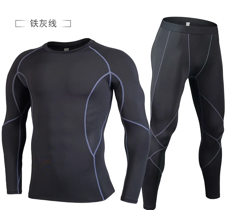 Мужская спортивная одежда Rashguard, Мужская футболка с длинным рукавом для спортзала, костюмы Рашгард mma, рубашка для пробежек перекрестный бодибилдинг, мужские шорты