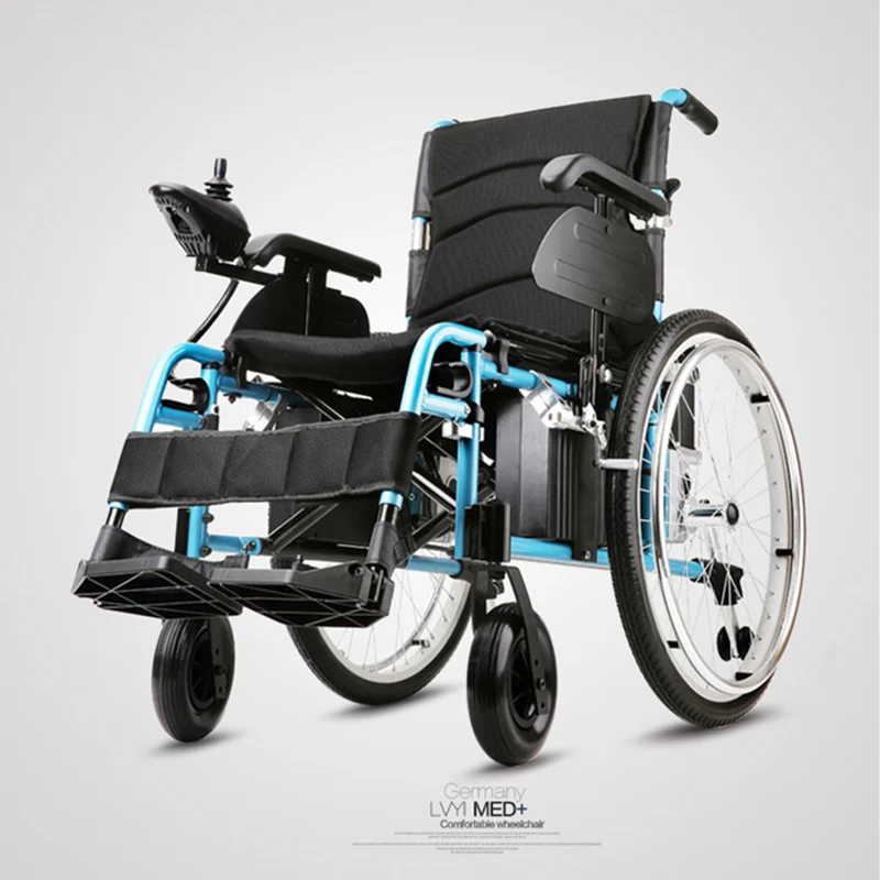 

Light Color Aluminum Frame Big wheel power electric wheelchair for elder people