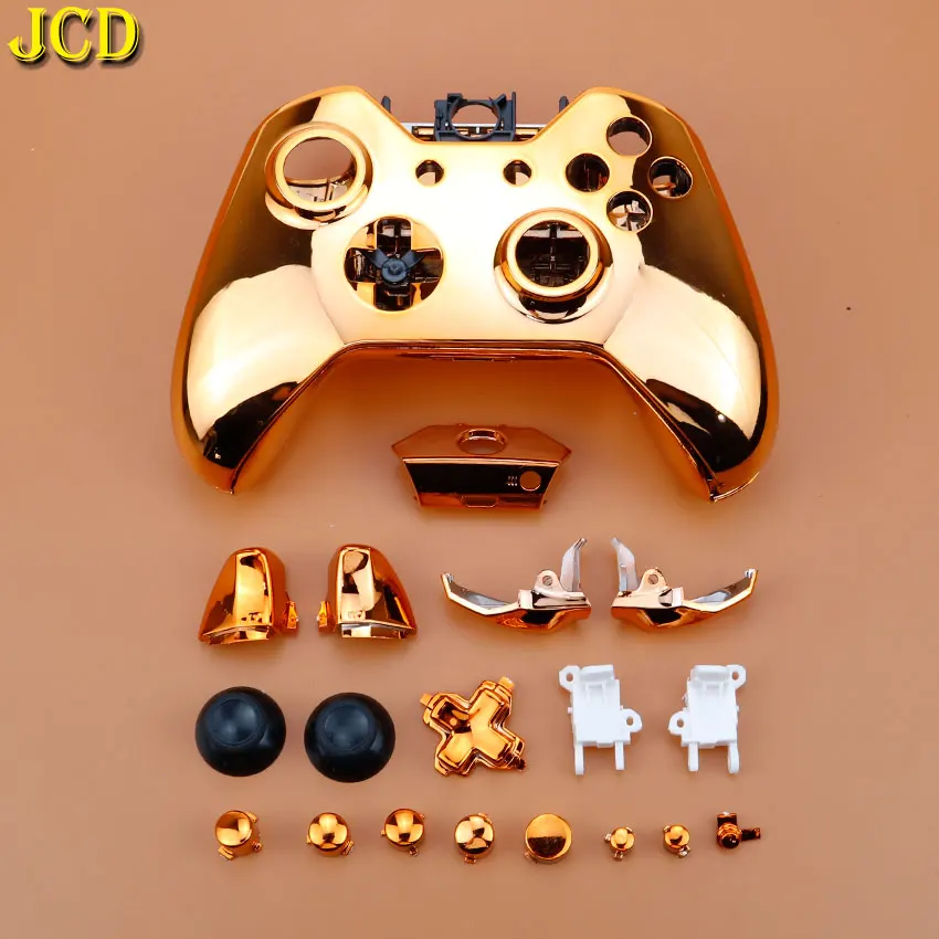 JCD для microsoft Xbox One покрытие Ручка корпус Оболочка Чехол W/кнопка внутренняя поддержка для беспроводного контроллера геймпад - Цвет: Оранжевый