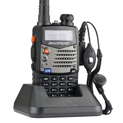 2pcs BaoFeng UV-5RA walkie taklie transceiver 5W VHF UHF Dual Band 136-174/400-520 MHz Ham CB FM two way radio