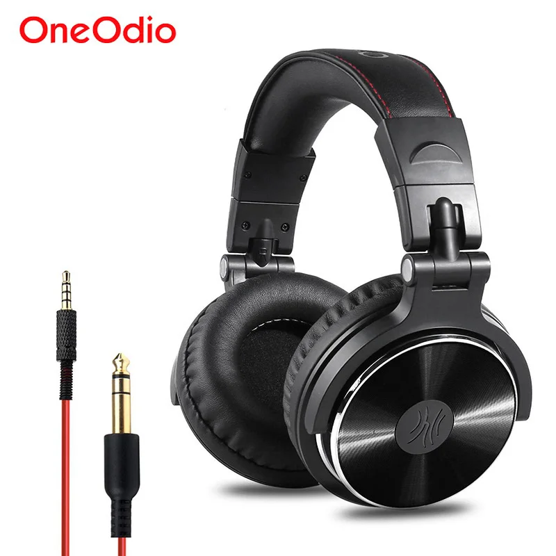 Наушники Oneodio с монитором для записи Hi Fi наушники микрофоном профессиональной