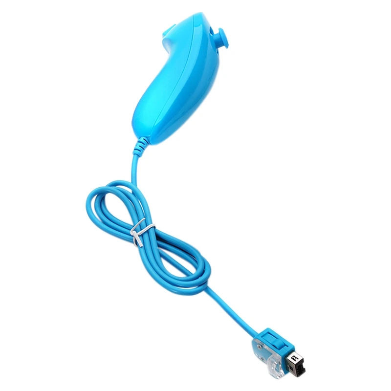 OOTDTY мини нунчак игровой пульт дистанционного управления для консоли Nintendo Wii|game