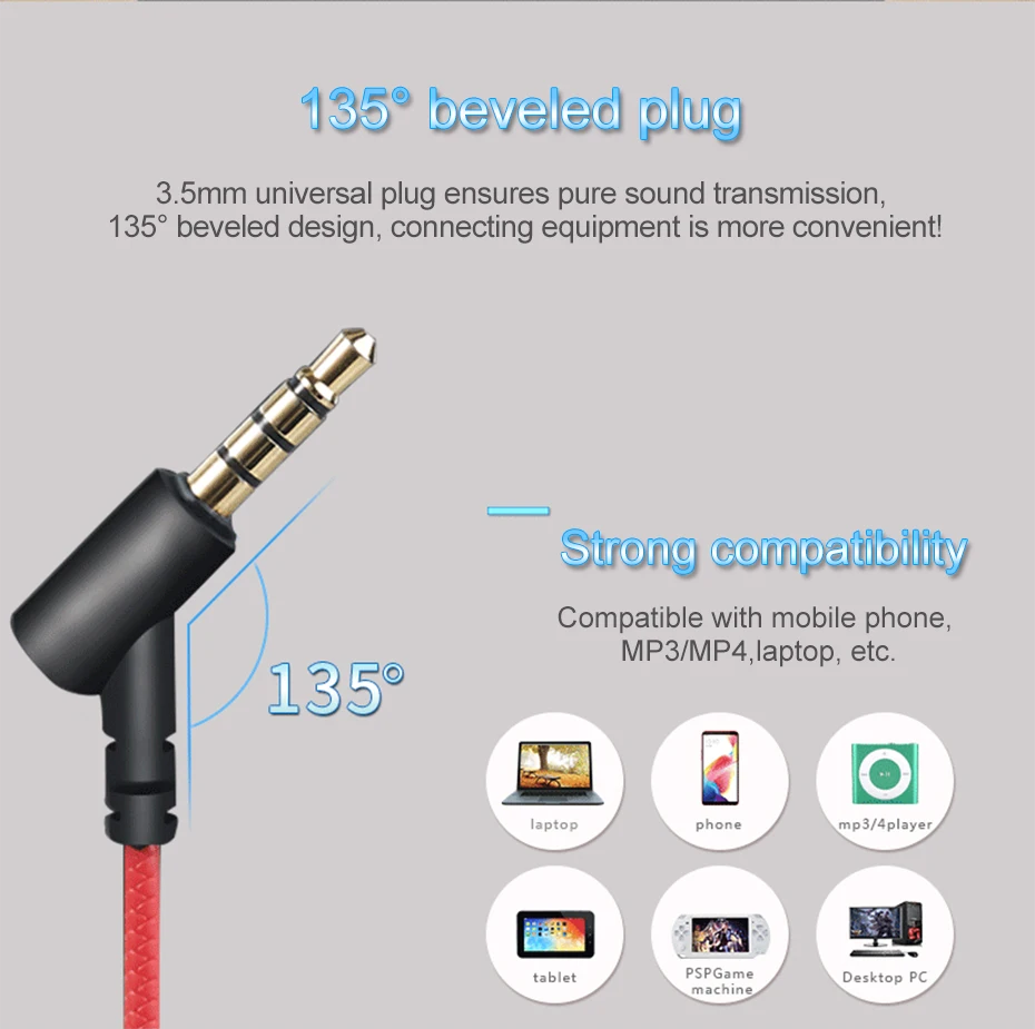 Игровая гарнитура для ПК с микрофоном наушники шумоподавлением 3 5 мм телефона