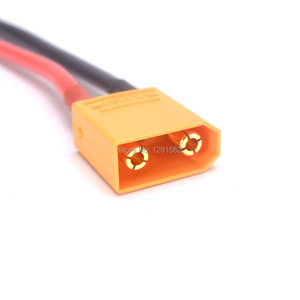 10 шт. XT90 штекер до 4 0 мм банановый разъем с 30 см 12AWG силиконовый зарядный провод