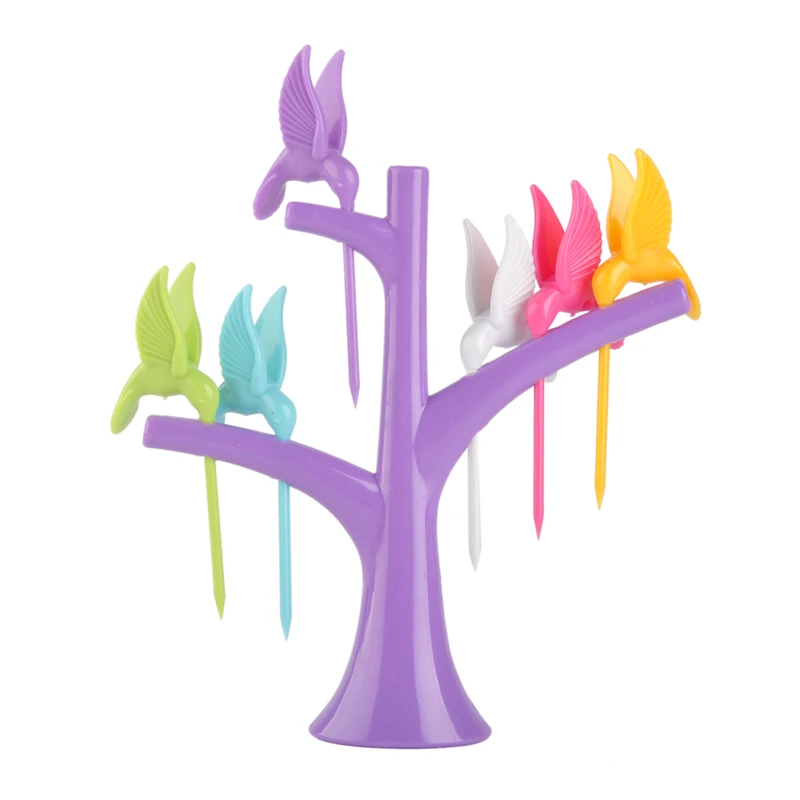 Лидер продаж столовая посуда столовые приборы вилка для фруктов искусственные