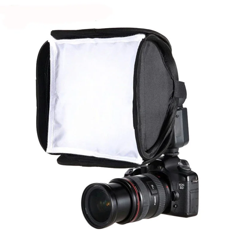 Foleto софтбокс E23 23*23 см Вспышка SPEEDLITE свет диффузор для canon nikon yongnuo SB-600 SB-700 SB900 580ex ii |