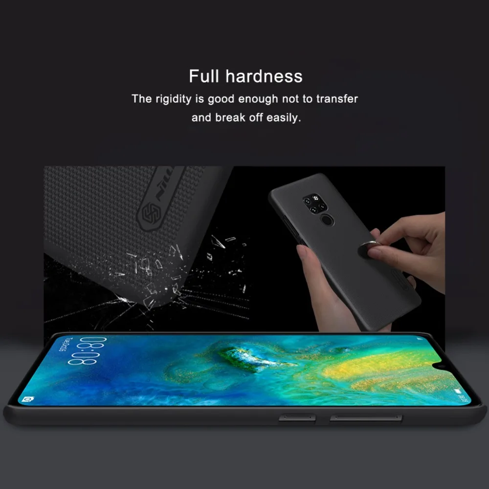 Huawei mate 20 чехол Nillkin матовый щит жесткая задняя крышка из ПК чехол для huawei mate 20 mate 20