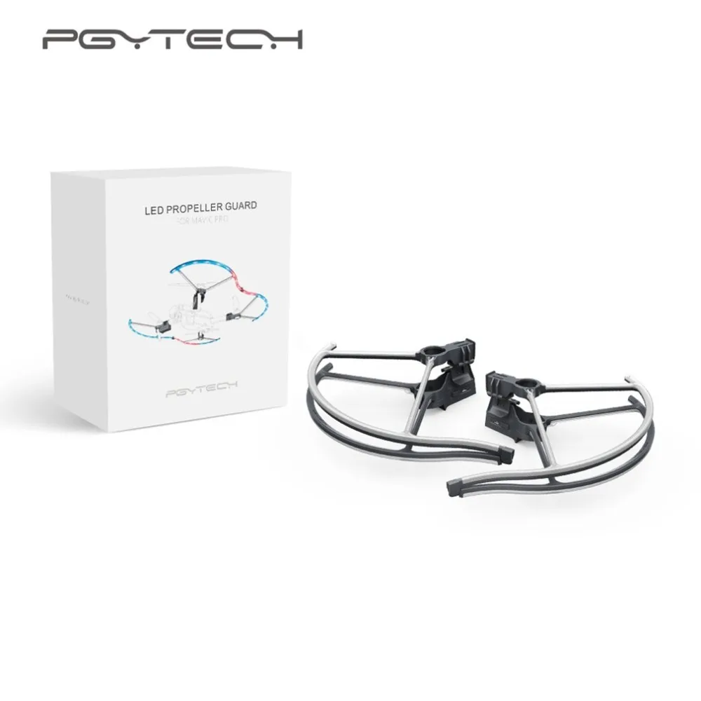 PGYTECH для DJI Mavic Pro светодиодный пропеллер с красочным 14 режимами освещения