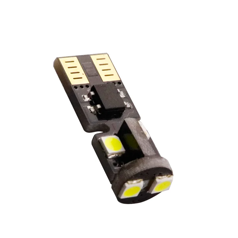 10 шт. T10 W5W 2 Вт светодиод без ошибок OBC 6 smd 3030 СВЕТОДИОД Canbus неполярный 168 194