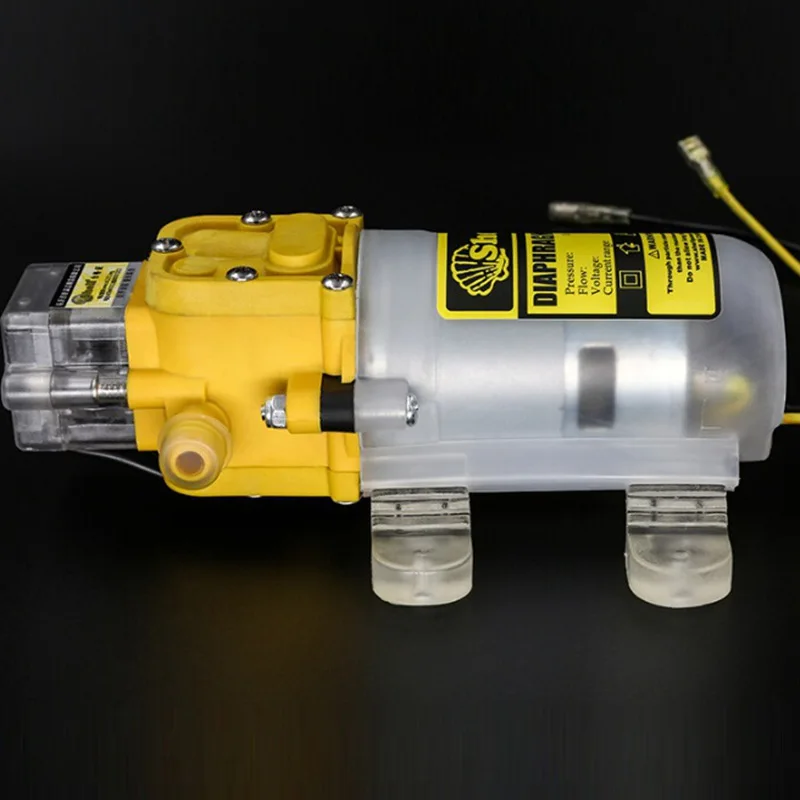 Диафрагменный насос высокого давления садовый для полива цветов 12 В постоянного