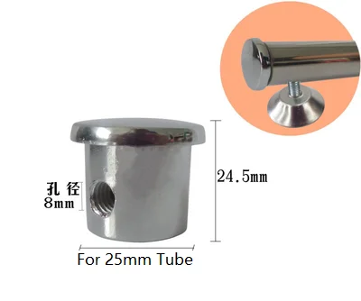 e-nut alloy insert 4 шт./лот, цинк, 19 мм, 25 мм, фитинги для труб, зажим, держатель, соединитель, локоть, тройник, одежда, соединитель для полок, отображение, хранение - Цвет: e-nut alloy insert