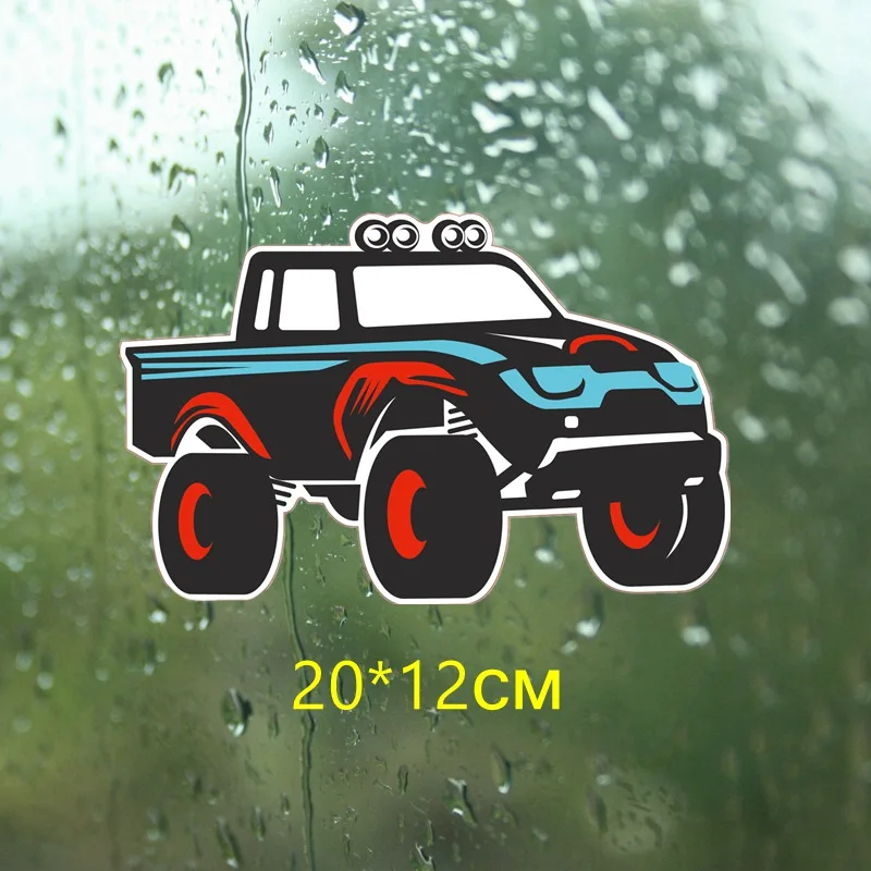 Tri Mishki WCS055 20x12 см 4x4 для jeep SUV забавная наклейка автомобилей красочные наклейки