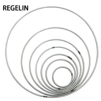 regelin big size 400 35mm dream catcher reve circle rings findings hanging round cercle metal pour attrape reve net diy 10pcs