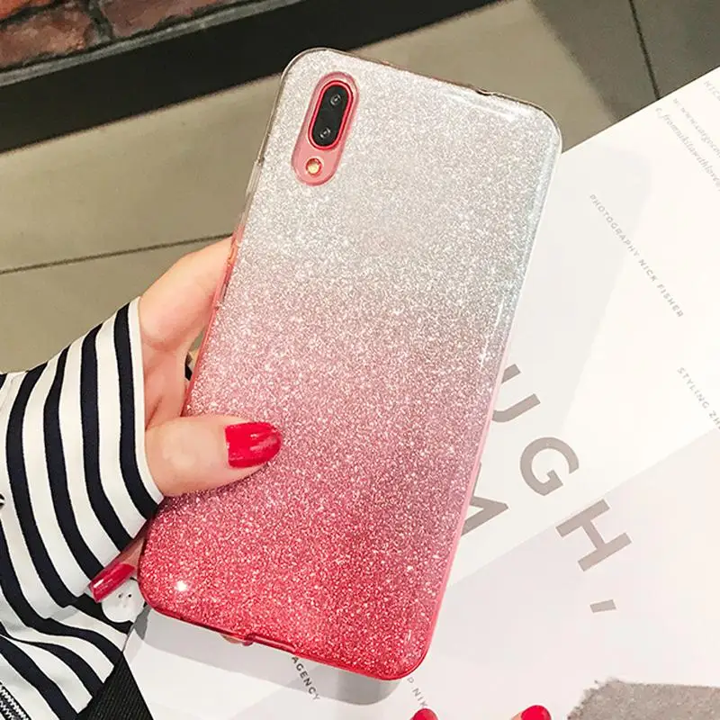 Роскошный блестящий чехол для Xiaomi Redmi Note 7 6 Pro 5 4 4X GO 6A K20 Plus 5A Mi A3 9T 9 8 A2 Lite|Бамперы| |