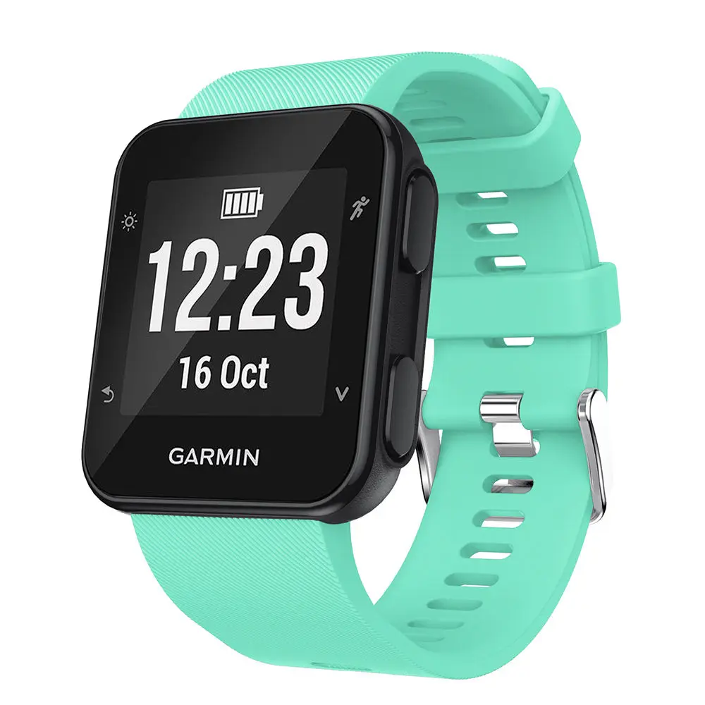 Hero Iand спортивные силиконовые сменные часы ремешок для Garmin Forerunner 35/30 смарт браслет