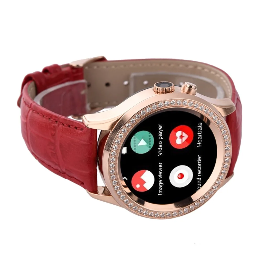 Горячих женщин SmartWatch № 1 D2 MTK2502 анти-уф обнаружения CVC6.0 емкостный сенсорный экран