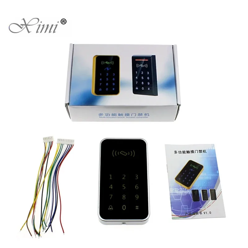 Смарт карта 125 кГц RFID ID Card контроллер доступа водонепроницаемая сенсорная панель