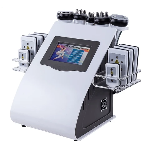 Портативный хит продаж! Lipo Laser + Кавитация RF вакуумная/высокочастотная кавитация