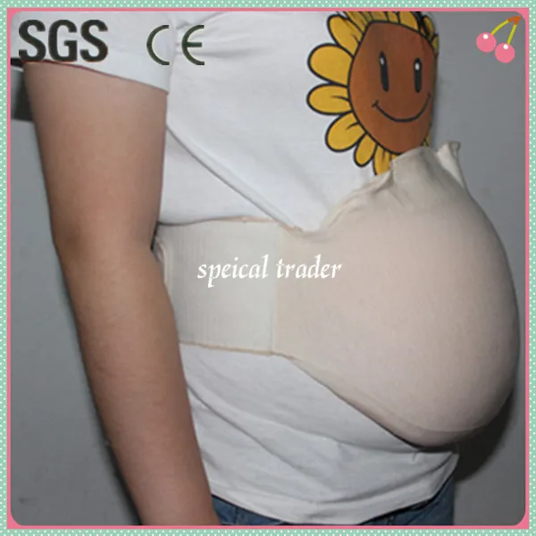 Бесплатная Доставка! Удобный реалистичный силиконовый искусственный живот