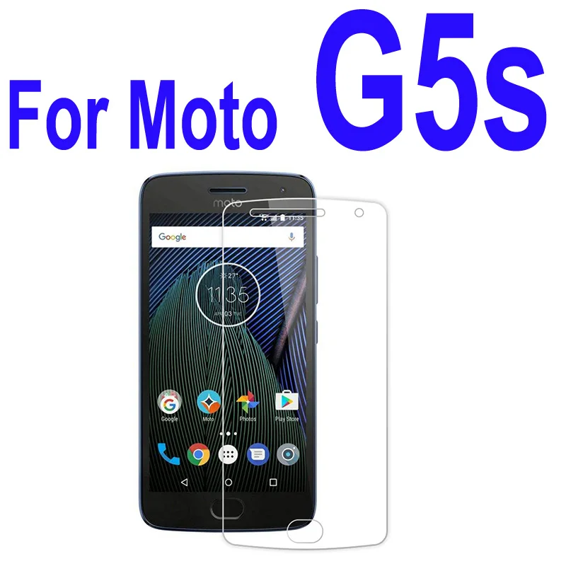 For Moto G5s Закаленное стекло для Motorola Moto G5s G5 Plus G G2 G3 G4 Play E E2 E3 E4 C Plus X4 X2 X Play style Z Force Защитная пленка для экрана - Цвет: For Moto G5s