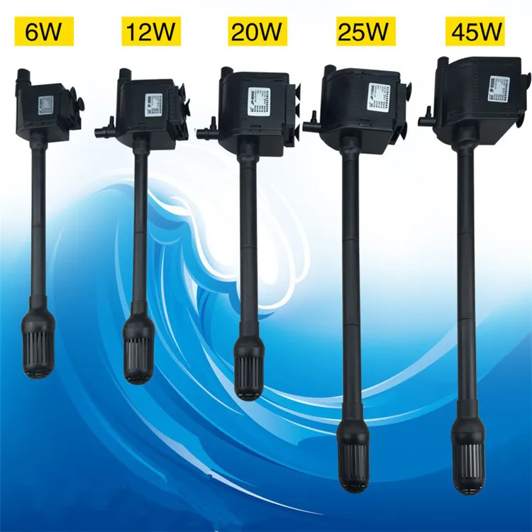 SUNSUN 3 в 1 аквариумный погружной насос для аквариума кислородный водяной Powerhead