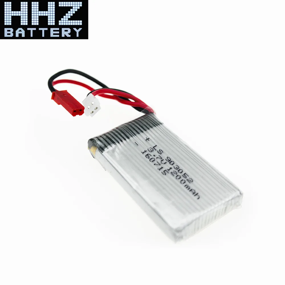 20 шт. литиевая LiPo батарея 3 7 V 1200mAh 25C для Syma X5SC X5SW M18 H5P Вертолет Самолет мини Дрон