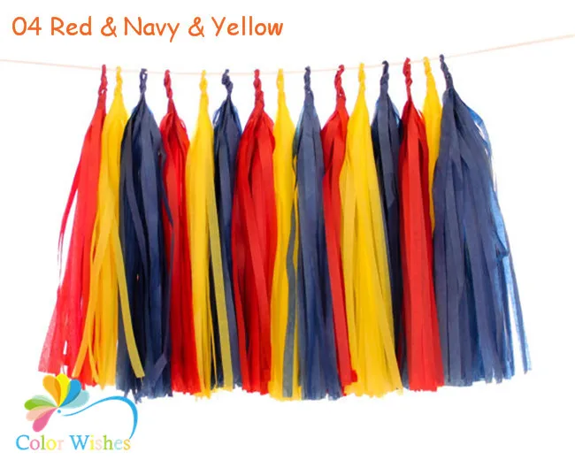 Гирлянда с зеленым лаймом и оранжевой папиросной бумагой 25*35 см 15 шт./лот