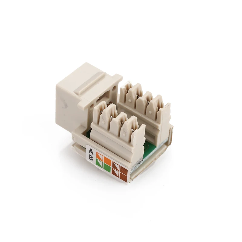 1 порт Прочный Удобный Ethernet Cat 5e один порт настенная розетка сетевой кабель вилки Лицевая панель ПВХ