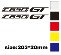 reflective sticker helmet decorative motorcycle fit for c650gt
