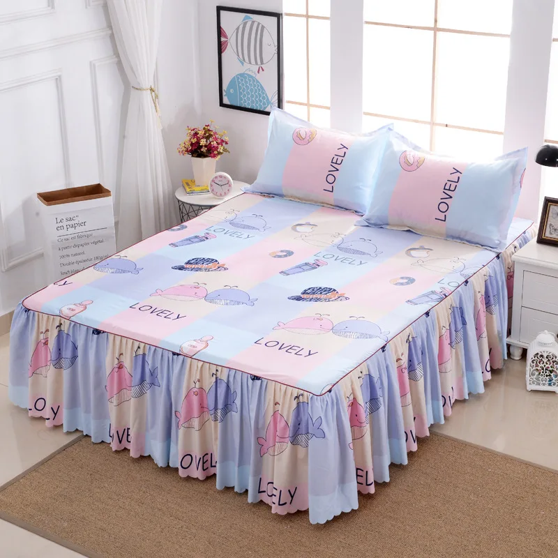 Bedspread-15 Горячая Распродажа, корейский стиль, модная, приятная для кожи, покрывало, односпальное, двойное, королевское, королевское, размер, покрывало на кровать - Цвет: Bedspread-15