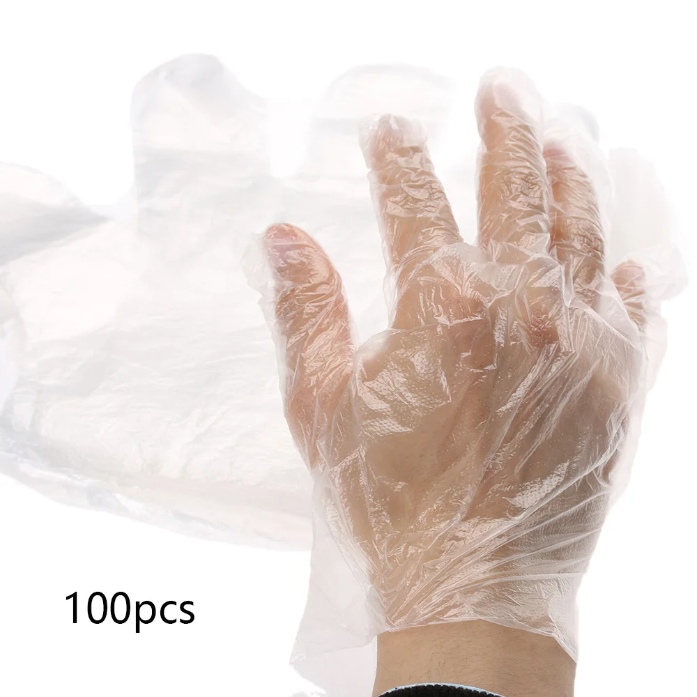 100 шт. многофункциональные одноразовые перчатки для барбекю ресторана