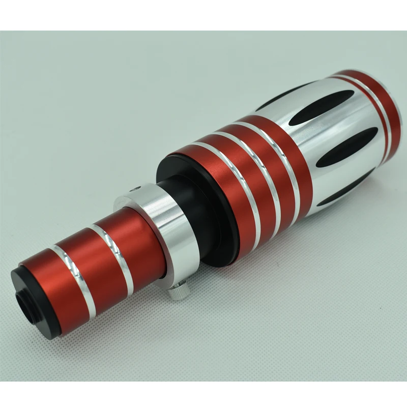 Изумительный Универсальный алюминиевый оптический зум телескоп 50X для телефото