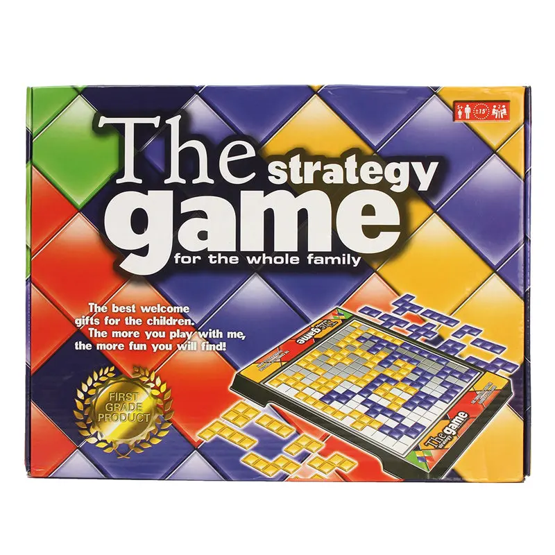 Лидер продаж Blokus Strategy Game 2 игрока и 4 Version Board Game9|Настольные игры| |