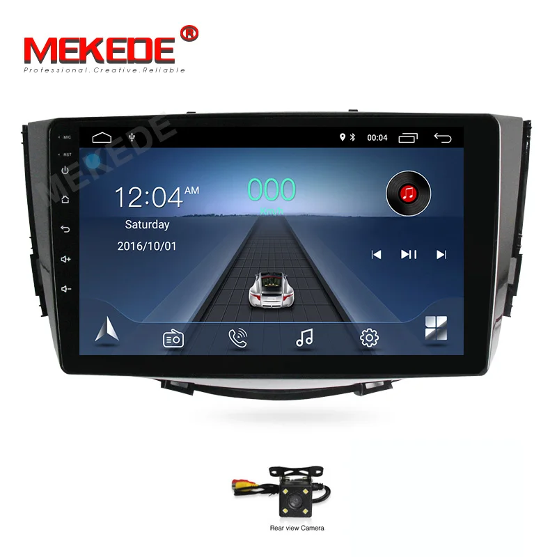 CAR DVD CAMERA HD 1024X600 2DIN Android 8,1 автомобильный DVD для LIFAN X60 2011- лет 3g/4G gps Радио Видео мультимедийный плеер Емкостный Экран - Цвет: CAR DVD CAMERA