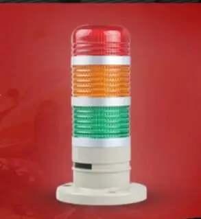 Integarted light 24V Токарный авариПредупреждение ющий светильник DC12V/24 V вспышка стек лампа Светодиодная башня лампа промышленная вспышка Предупреждение ющий светильник с зуммером - Цвет: Integarted light 24V