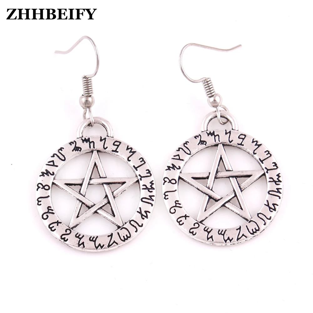 WITCH RUNE кулон Пентакль ANGELIC Theban Talisman ожерелье в виде пшеничного колоска - купить по