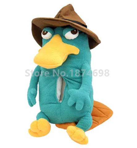 Новый Перри Агент P Милая платформа тканевая Коробка Чехол плюшевые мягкие