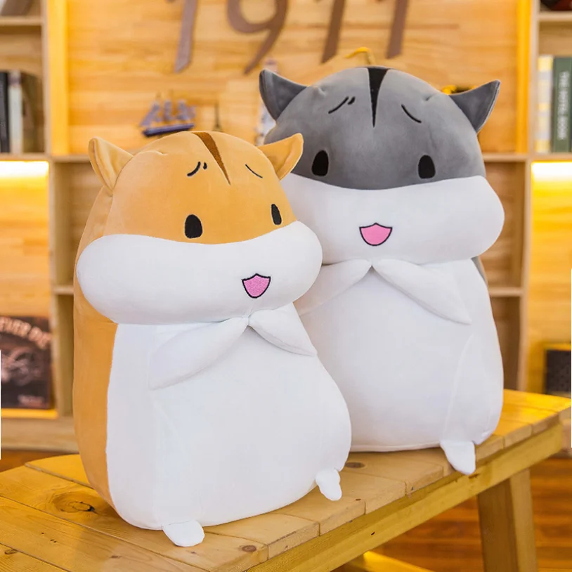40CM Lovely fat hamster hold pillow doll plush toys children's birthday gifts Soft and comfortable elastic | Игрушки и хобби