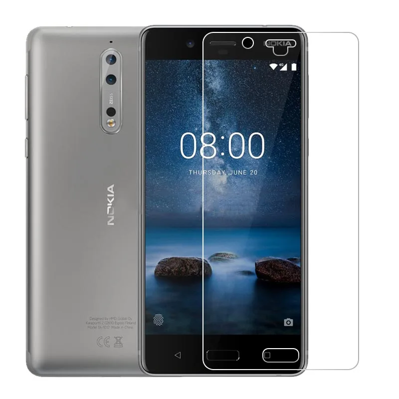 2.5D 0 26 мм 9 H Премиум Закаленное стекло для Nokia 8 протектор экрана упрочненная