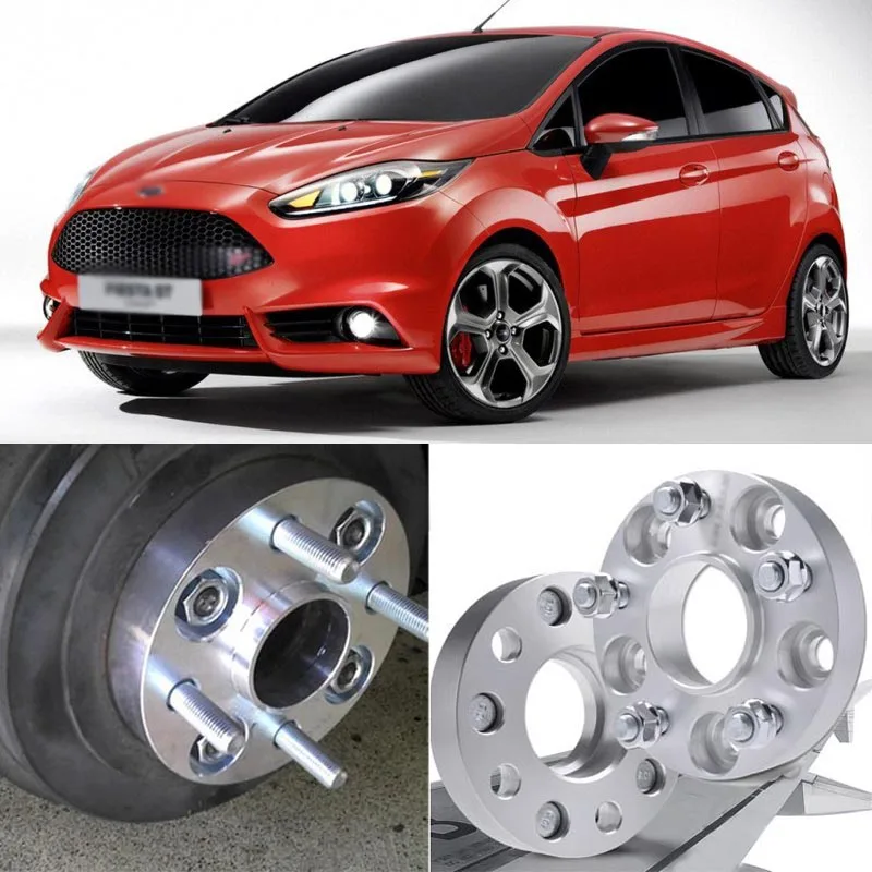 Teeze 4 шт. 4X108 63.4CB 20 мм толстые Hubcenteric адаптеры для колеса Ford Fiesta 04-18 | Автомобили и