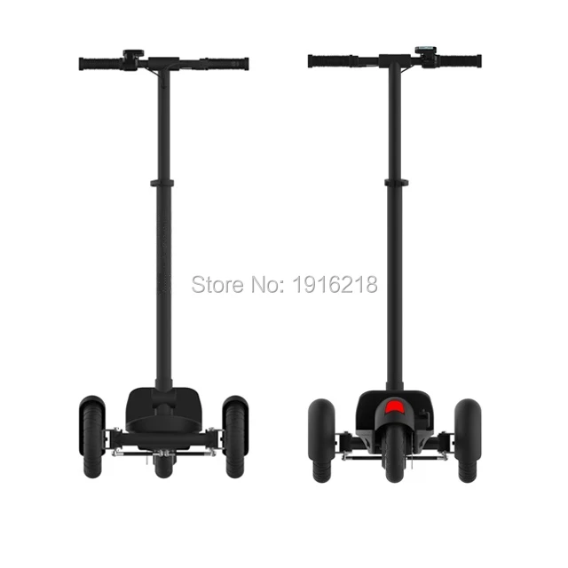 Складной электрический самокат с 3 колесами скейтборд из углеродного волокна