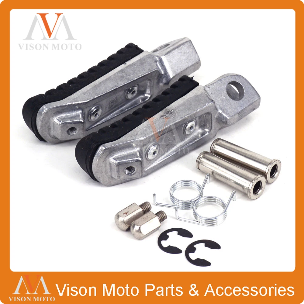 Передние Подножки для KAWASAKI EX250 NINJA 250R 2008 2009 2010 2011 2012 2013 ZZR1100 ZZR 1100 ZX9R|front foot pegs|foot pegsfront