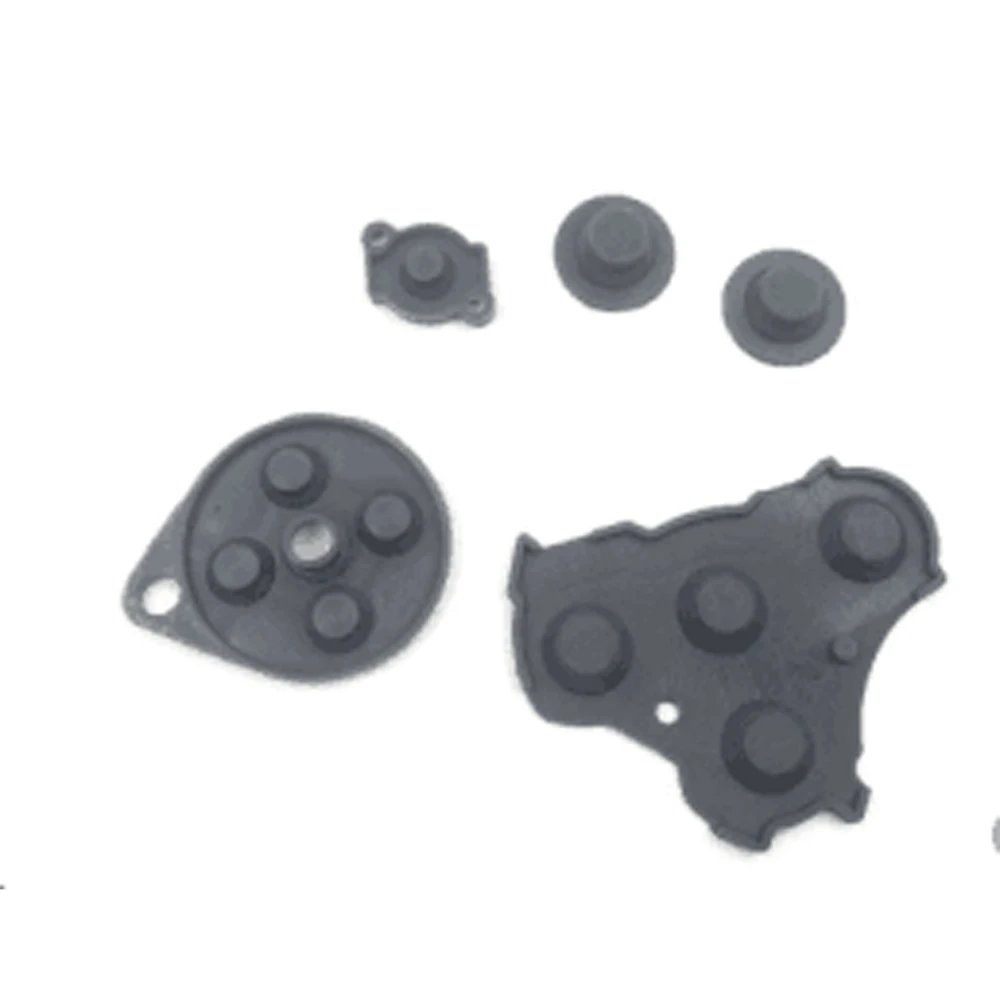 

100set conductive adhesive buttons Rubber Contact Silicon Pad Button D-Pad for N-GC game controlller gamepad