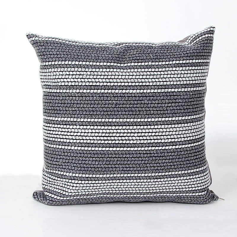 Декоративная наволочка в белую полоску 45x45 см|cushion cover|throw pillow coversdecorative throw covers |