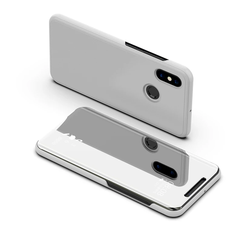 Прозрачный чехол-книжка из поликарбоната для телефона Xiaomi 5C F1 Max Mix 2 3 5X6X9 8 SE Lite Redmi Note 6 7 5 Pro 5 Plus S2 Go