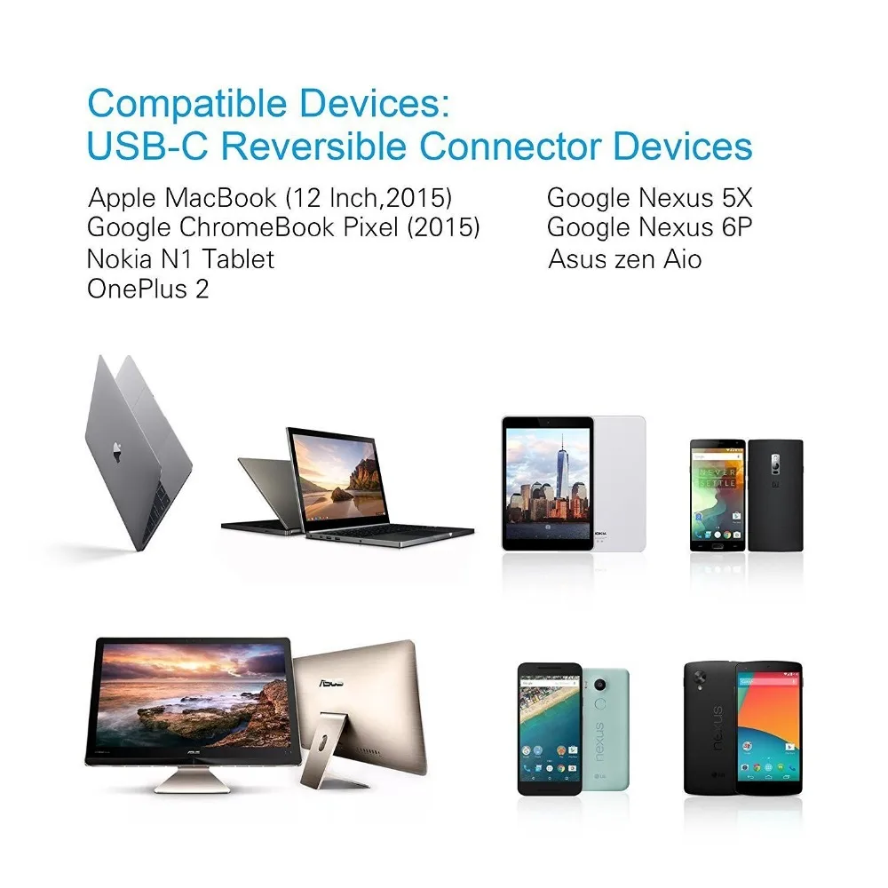 Кабель Go2linK типа C USB 3 0 к 1 кабель для синхронизации и зарядки Apple New MacBook 12 ''Nexus