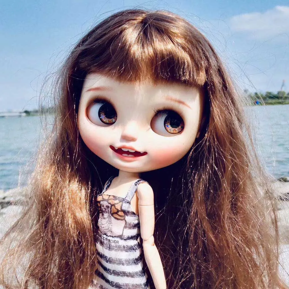 makeup doll 1/6 BJD 30 см кукольные игрушки 19 шарнир высшее качество китайская Кукла BJD шаровая шарнирная кукла модный макияж улыбающееся лицо показ кукла "зубы" - Цвет: makeup doll